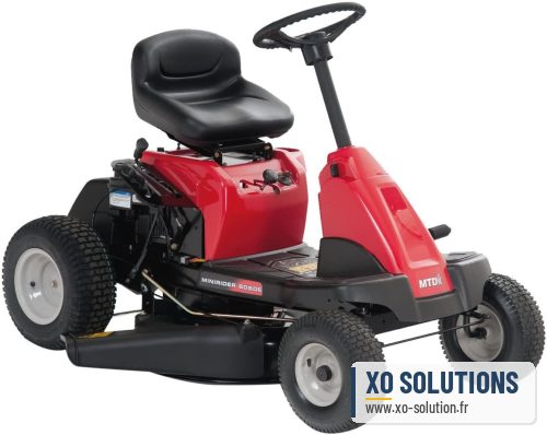 Mtd minirider 60 sde tondeuse à gazon autoportée rde 3700 w coupe 60 cm