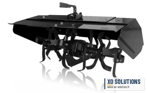 Outil fraise arrière de 80cm pour porte-outils 13/15cv