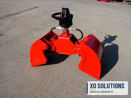 Benne preneuse 50l + rotator 1t