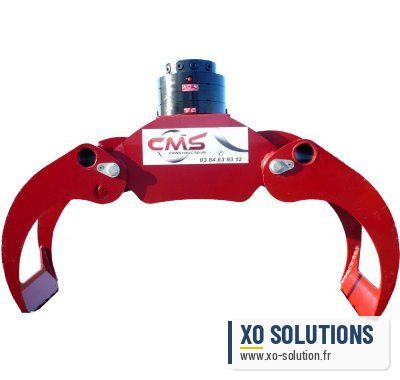 Grappin forestier 1,32m + rotator cpr5 (fixe) - photo 1