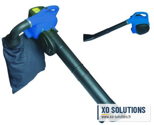 Aspirateur souffleur et broyeur sur roue hyundai hasbt30 avec moteur thermique