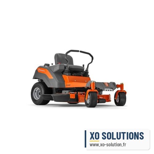 Tracteur-autoportée tondeuse husqvarna z242f à rayon de braquage zéro