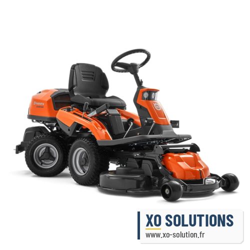 Autoportée rider husqvarna r216t 4×4 sans carter de coupe