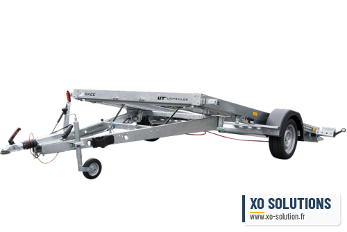 Dépanneuse 1 essieu basculante race 350 350×180 ptac 1500 kg