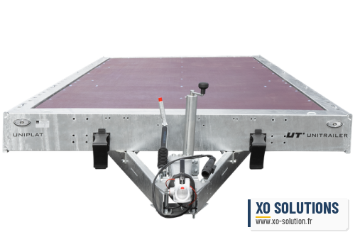 Dépanneuse unitrailer uniplat 600/3 s à trois essieux 600×215 3500 kg - photo 3