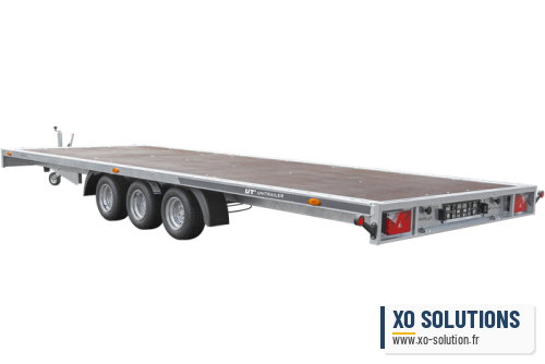 Dépanneuse unitrailer uniplat 600/3 s à trois essieux 600×215 3500 kg - photo 4