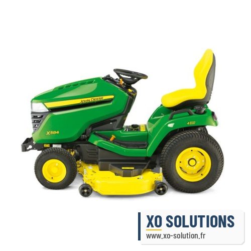 Tracteur-autoportée tracteur de pelouse john deere x584