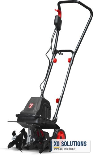 Petite motobineuse électrique 1400w 6 fraises largeur 40cm