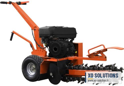 Trancheuse de sol thermique 7cv 212cc, largeur de travail 10cm - photo 1