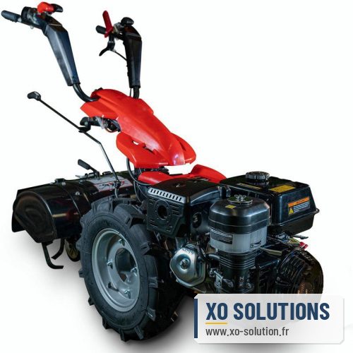 Rotovateur 65cm porte-outils essence 13 cv 420cc avec démarrage électrique