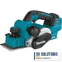 Rabot 18v li-ion 82 mm makita - sans batterie ni chargeur - dkp181zj