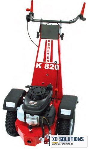 Balayeuse thermique professionnelle, largeur 75 cm, moteur honda 5,5 cv