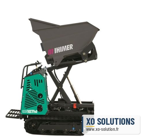 Brouette diesel carry107ht avec kit ciseaux et voie variable 700kg