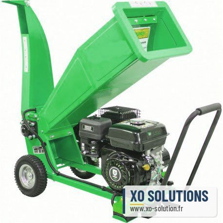 Broyeur à bois et végétaux thermique 7 cv ohv