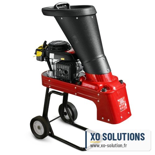 Broyeur de végétaux thermique moteur loncin 159cc diamètre 50mm max