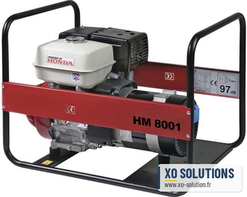 Groupe électrogène moteur honda gx390 6400 watts monophasé