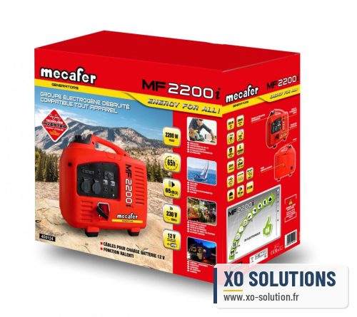 Mecafer inverter portable 2200w - photo 2