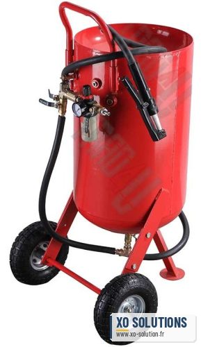 Sableuse mobile 100 litres avec accessoires